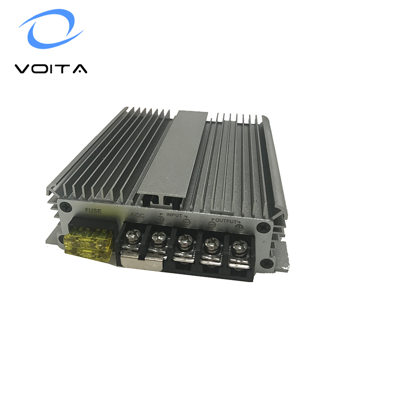 DC-DC Battery Charger 12V to 28V 30A Charger for RV Batteries for Gererators Lead Acid Batteries