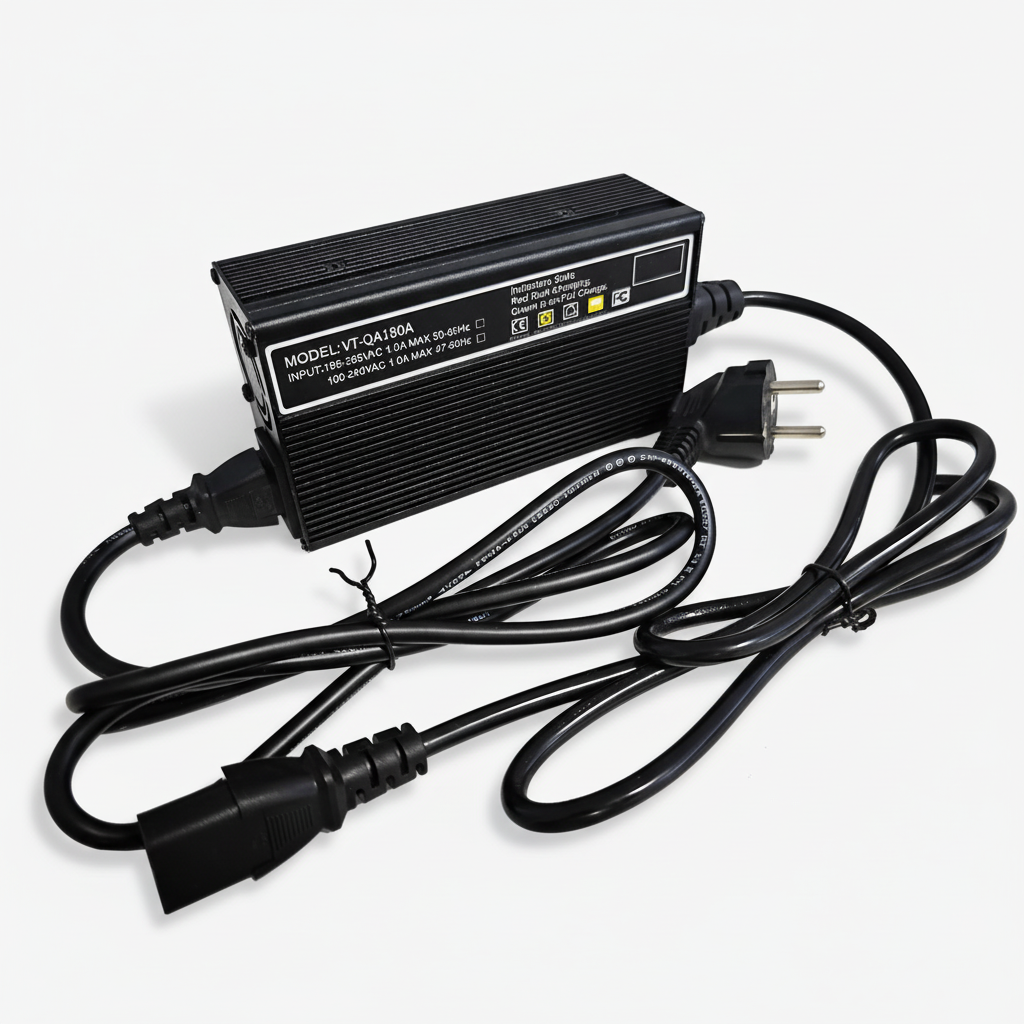180W Smart Battery Charger 12V 24V 36V 48V 60V 72V LiFePO4 Lithium Lead Acid Charger for Golf Cart EV Factory Supply