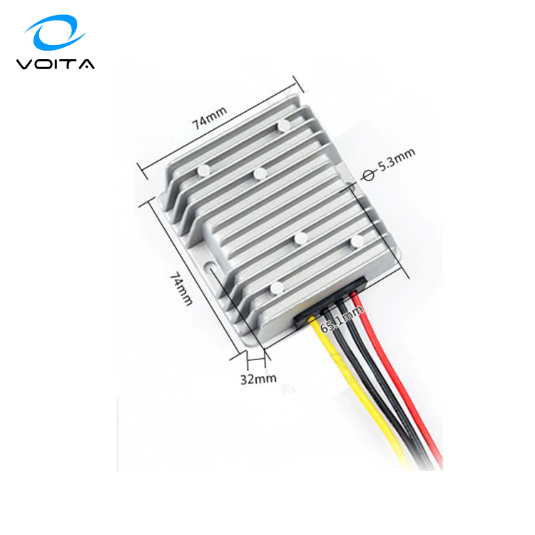 VOITA High Quality 48V 12V 20A DC DC Converter 48V 12V Single Output Buck Converter for Car Motor LED Power 48V Step Converter