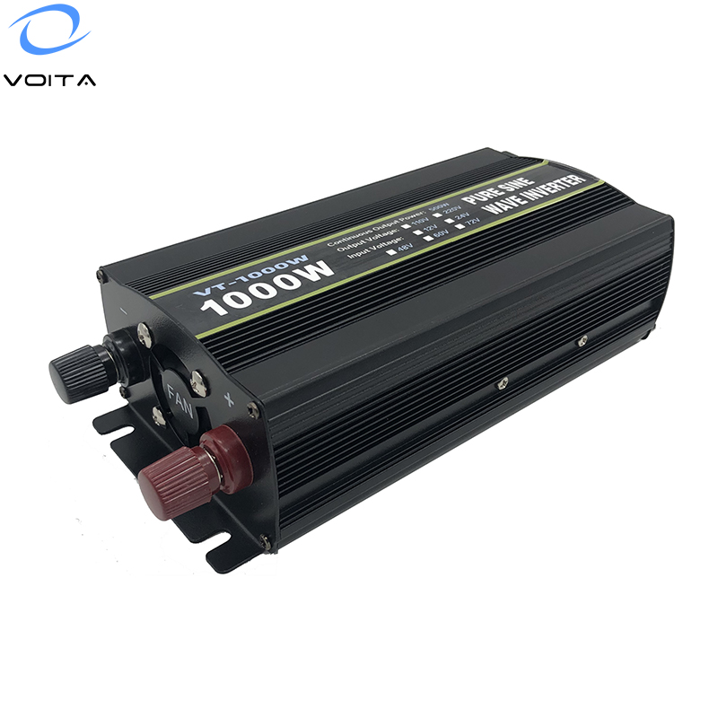 1000W Pure Sine Wave Home Inverter DC to AC Battery Converter NFC Network 12V 220V Inverter for Appliances