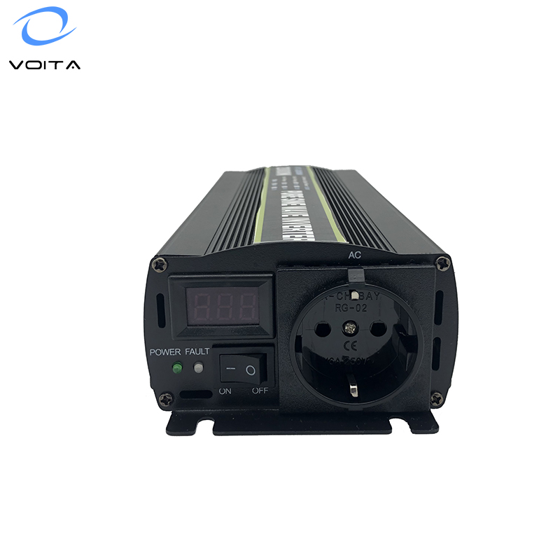 Factory Price 2000W peak Power Inverter 12V 24V to  220V Pure Sine Wave Inverter for Battery Solar