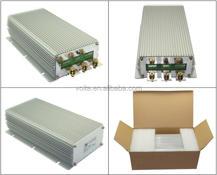 1200W Booster 12V to 24V DC Step up Converter 12 Volt to 24 Volt DC Transformer for Electric Forklift Cars