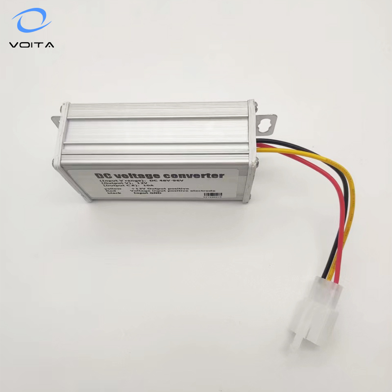 Step Down DC DC Converter 36V 48V 72V 96V to 12V 10A for E-bike Motorcycle