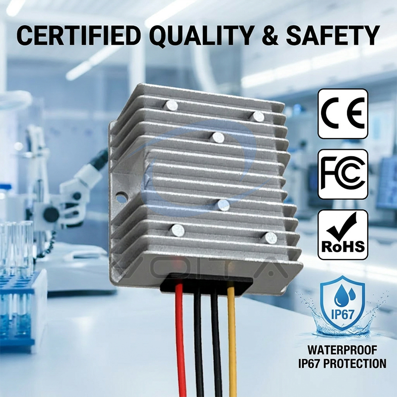 Factory Customize 5V 6V 12V 13.8V 19V 24V 28V 36V48V 60V 72V 80V 84V 90V 100V 120V Step up Step Down DC to DC Converter