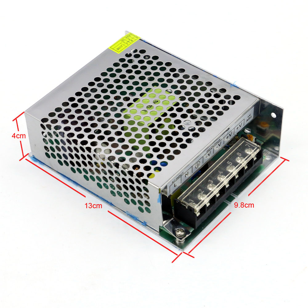 Guangdong Switching Power Supply Dc Light Transformer Ac 100-240v Source Adapter Smps for Led Strips
