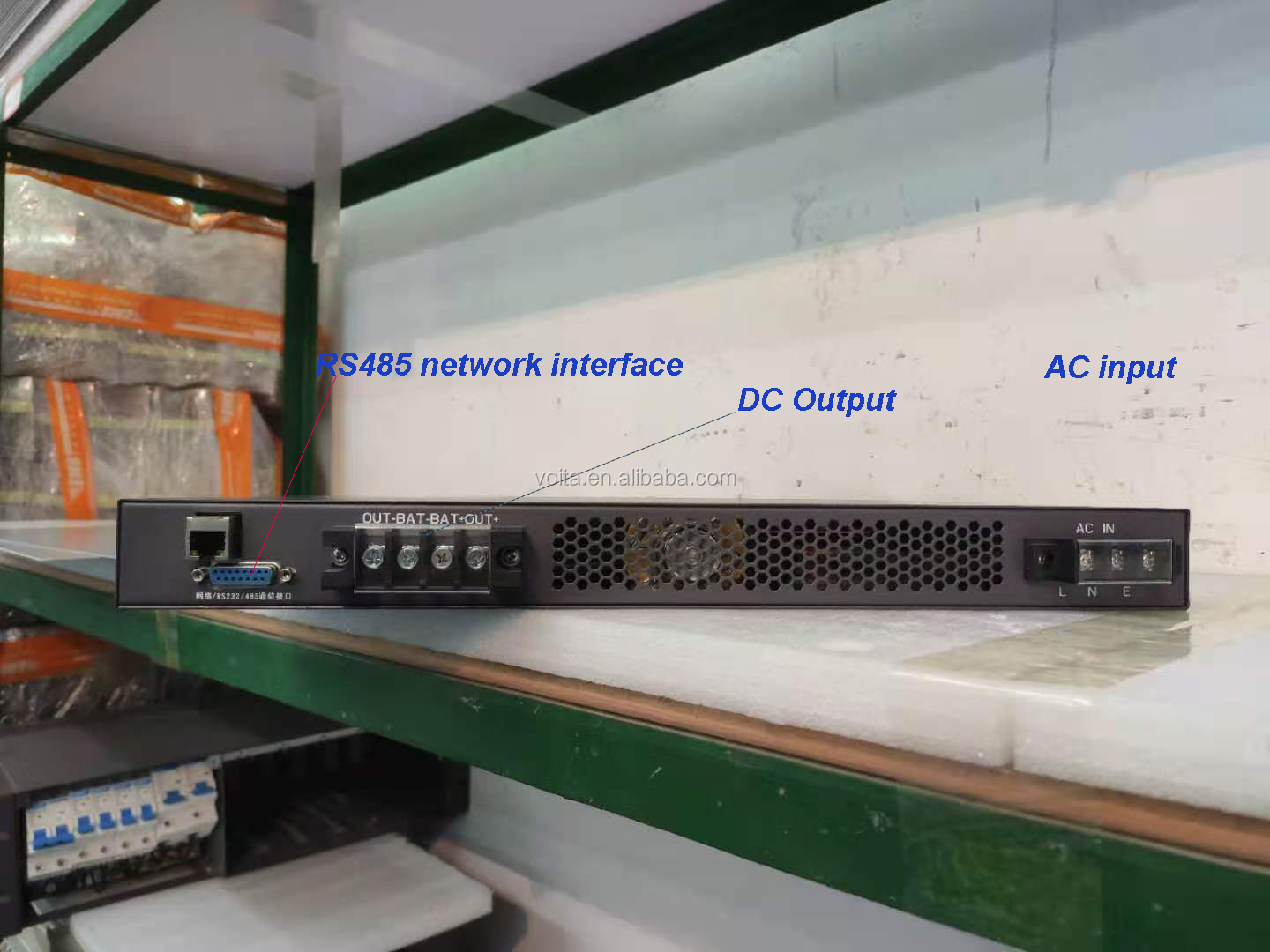 48V Rectifier Front View