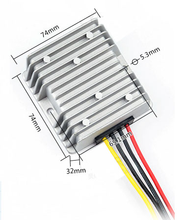 48V to 12V 20A 240W DC Buck Converter Single Phase CE ROHS Certified High Efficiency