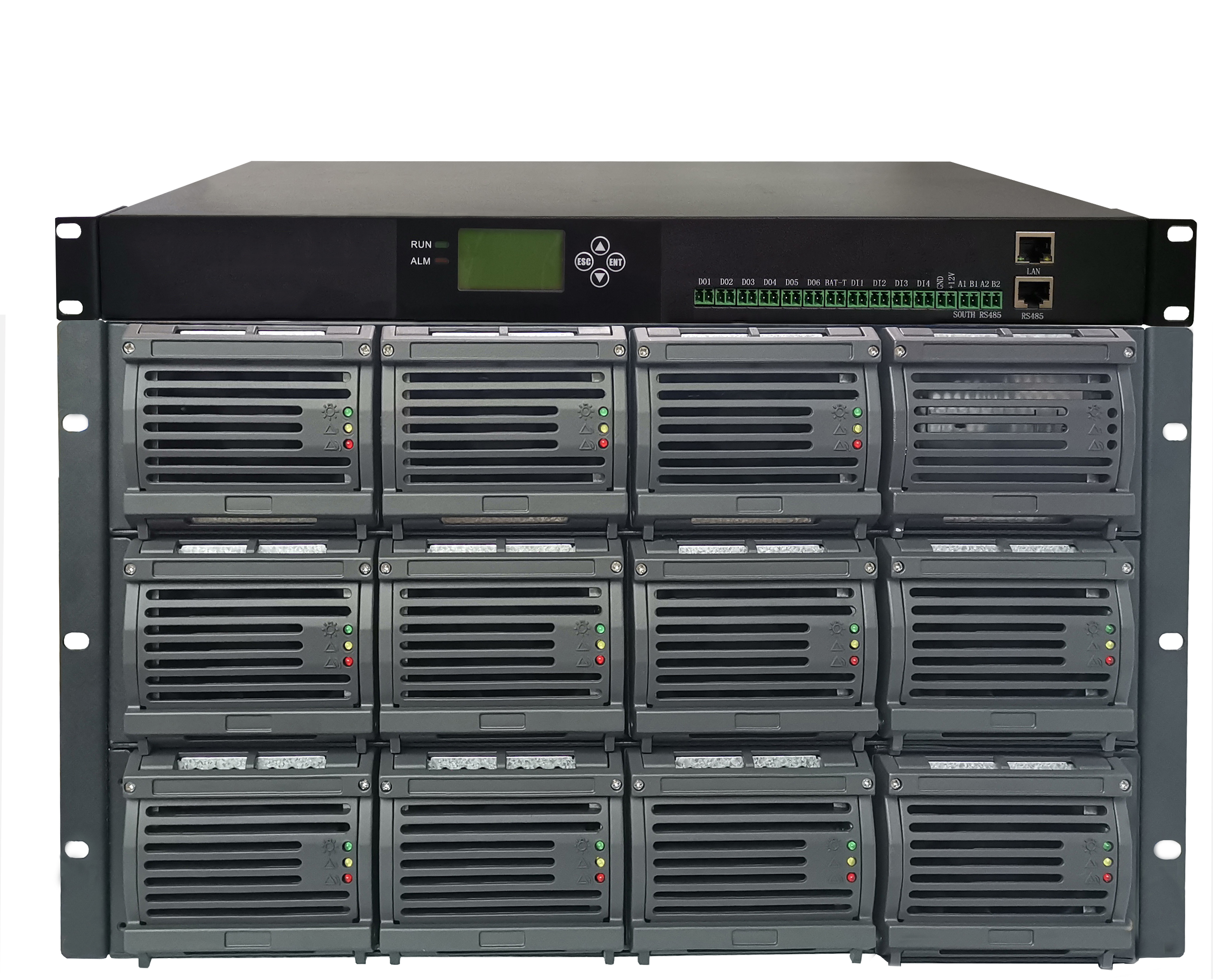 High-quality 600A 28800W Dc Rectifiers 220VAC 48VDC Dc Rectifier System Output 48V Dc Rectifier System Power Supply