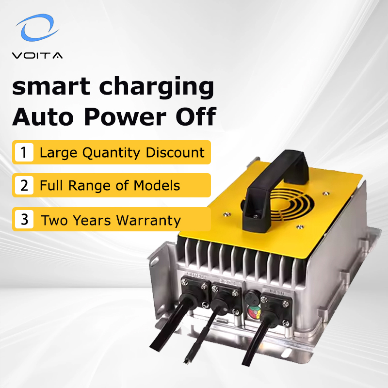 Custom Automatic 96v Battery Charger 96V 20A Fast Smart Lead Acid Lithium Ion Lifepo4 96 Volt Battery Charger with Lcd Display