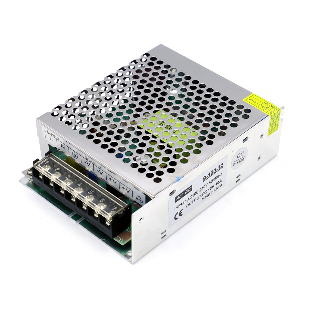 Lighting LED Power Supply AC 110V/220V to DC 12V 10A 120W LED Switch Transformer for LED Strip