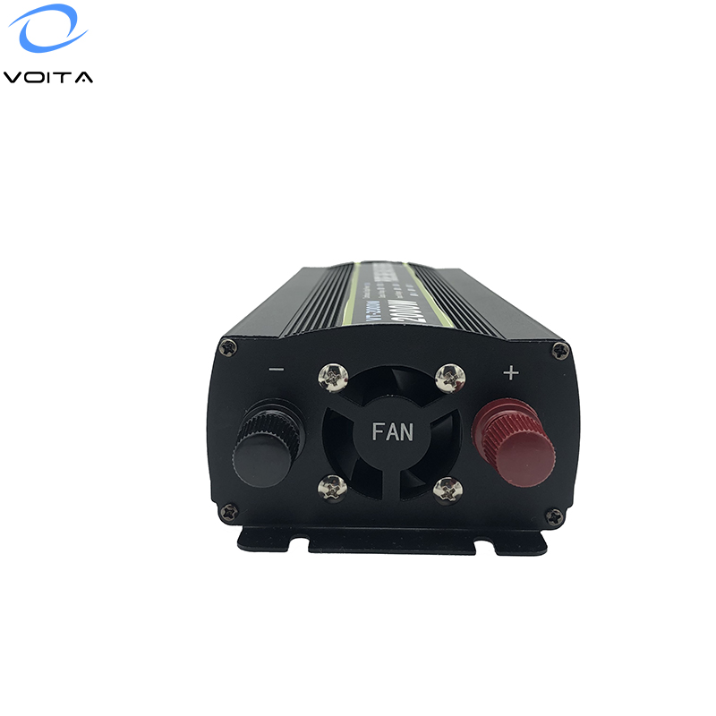 Factory Price 2000W peak Power Inverter 12V 24V to  220V Pure Sine Wave Inverter for Battery Solar