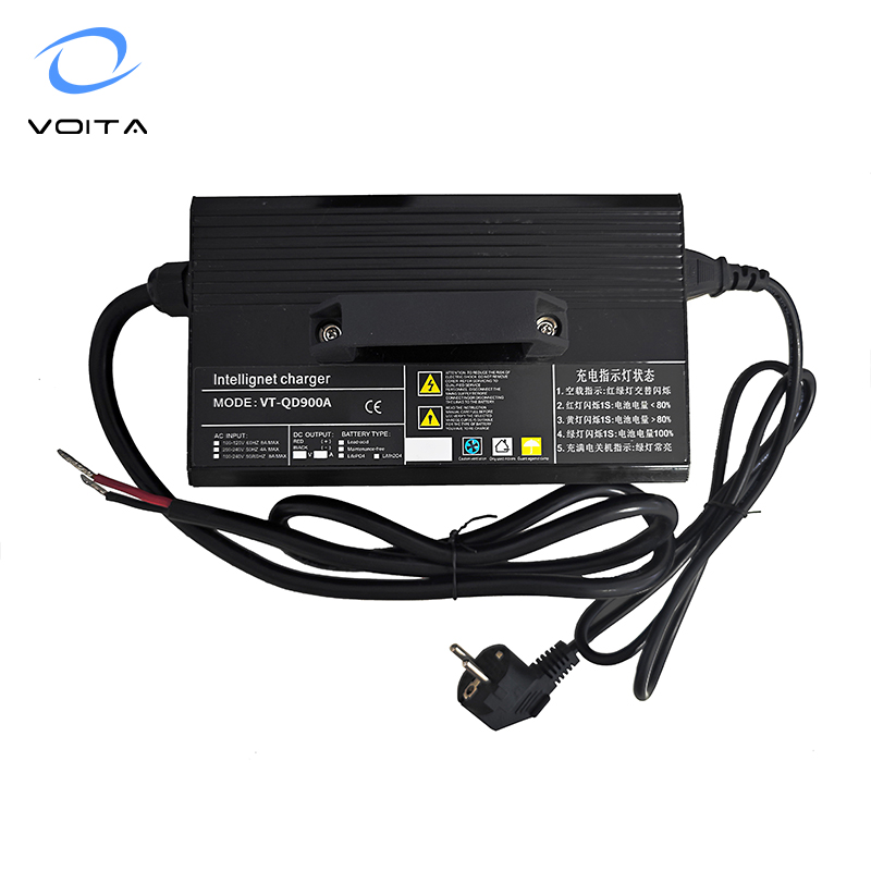 VOITA QD900A-72V10A AC DC Battery Charger 72V 10A 900W CE Certified Portable for Electric Vehicles 1.4kg
