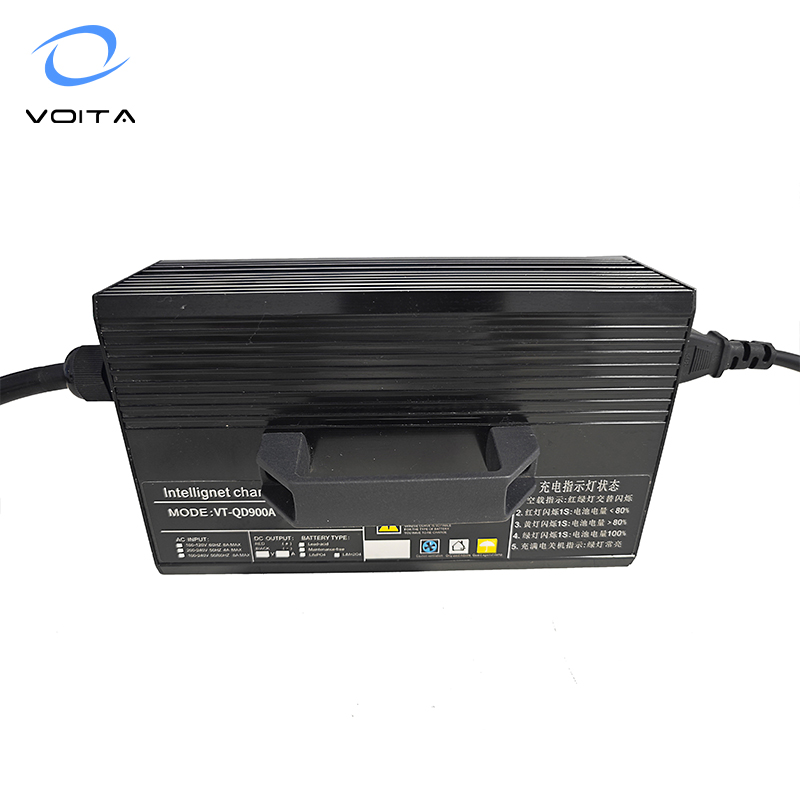 VOITA QD900A-72V10A AC DC Battery Charger 72V 10A 900W CE Certified Portable for Electric Vehicles 1.4kg