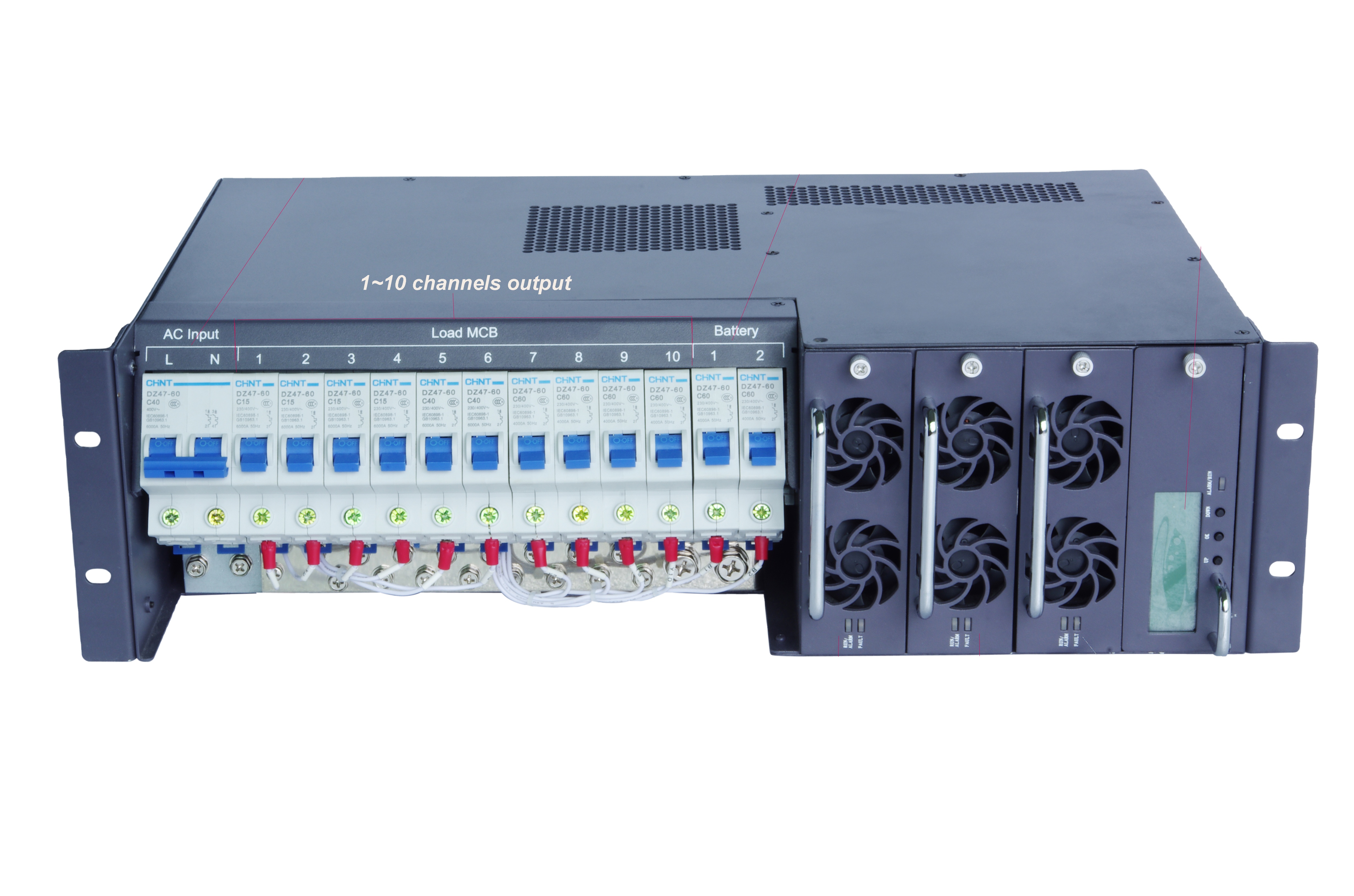 Top Selling 48V 60A Rectifier Power Supply for Telecom Use
