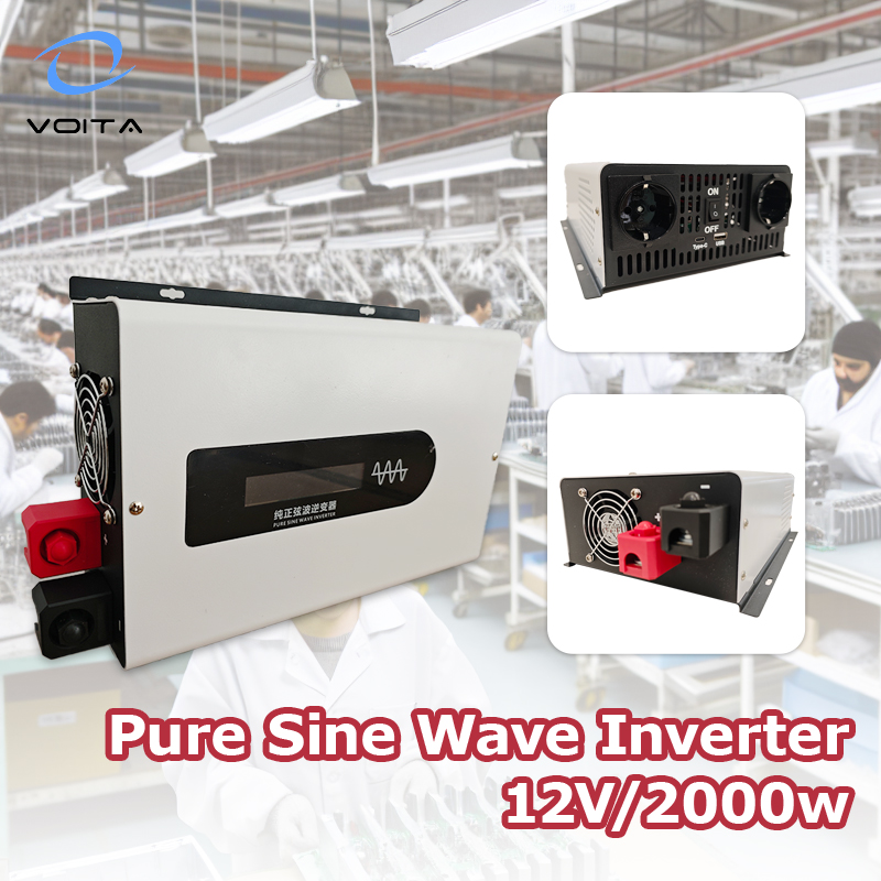 Pure Sine Wave Inverter 12V 24V 48V to 110V 220V 300w 500w 2000w 3000w Multiple Voltage Power Converters Dc to Ac Power Inverter