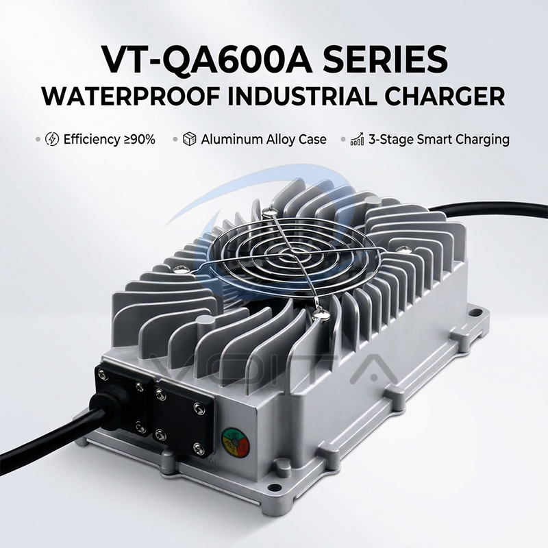 Professional Automatic Waterproof Battery Charger 12V 25A 24V 15A 36V 12A 48V 8A 60V 6A High Quality Smart Battery Charger