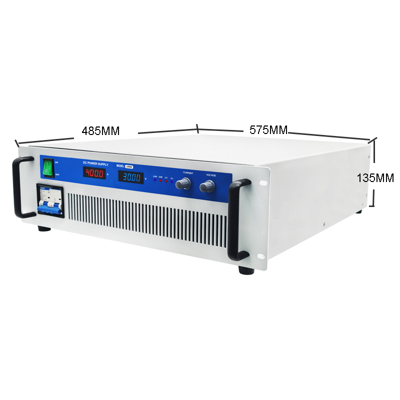 10000W 10kw 12.5V 800A/20V 500A/25V 400A/50V 200A/100V 100A/200V 50A  High Power Dc Power Supply