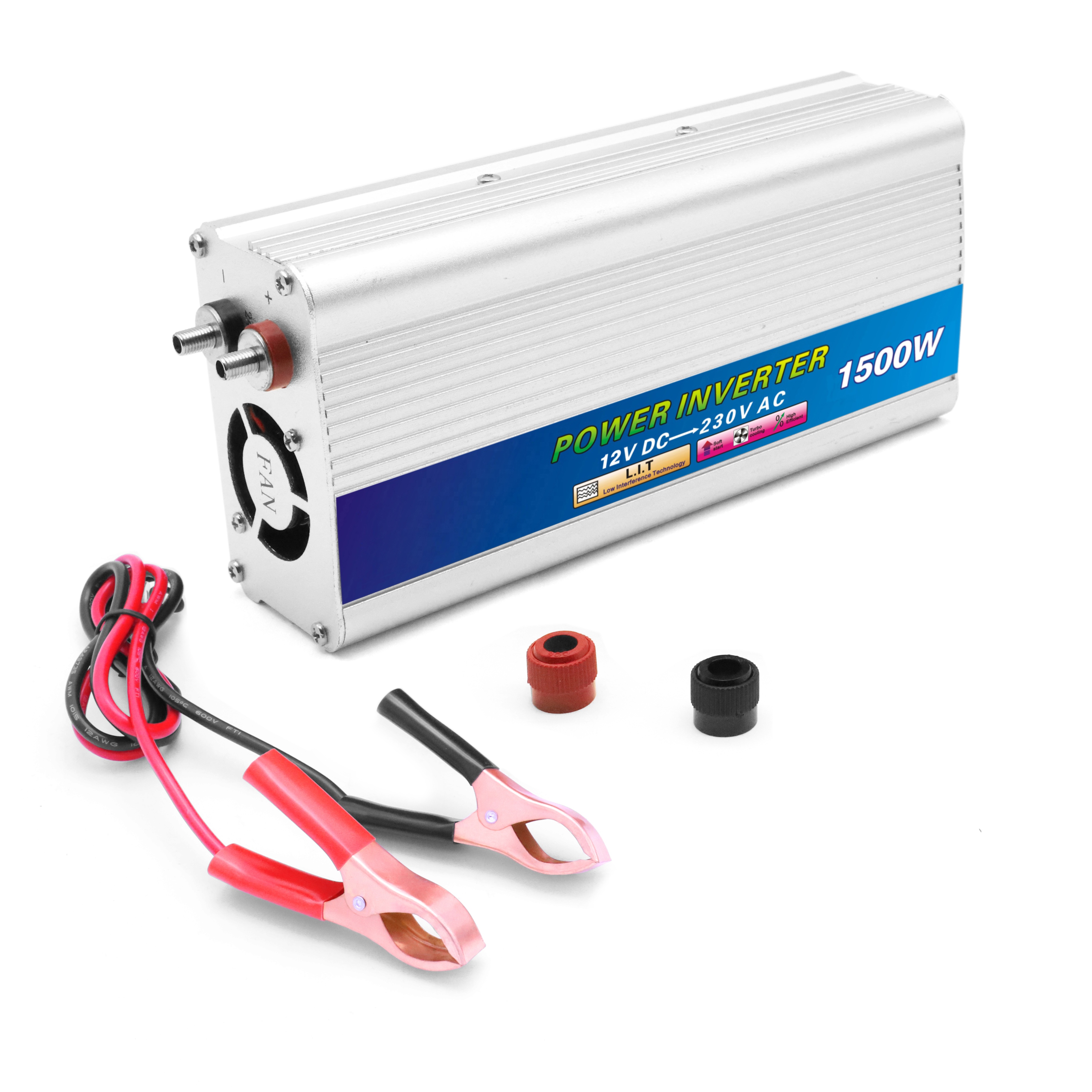 VOITA Brand 12V to 220V DC to AC Converter 500W to 2000W Modified Sine Inverters with NFC