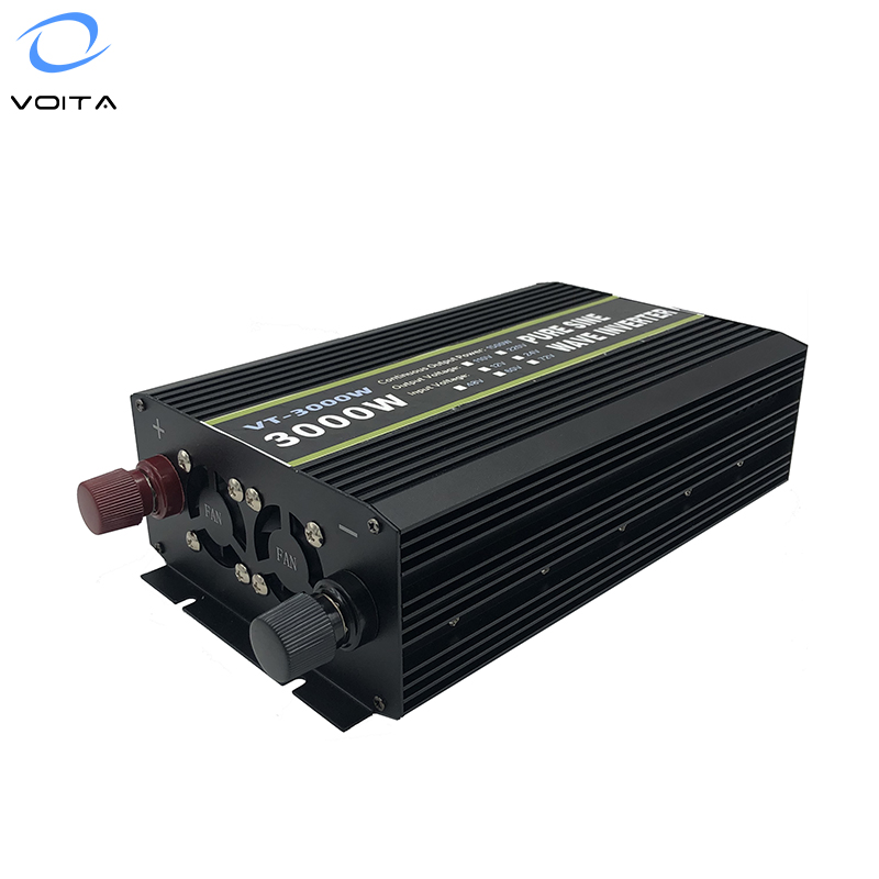 12V 24V 48V 60V to AC220V Pure Sine Wave 3000W Peak Power Car Solar Inverter Rated 1500W for Home Use