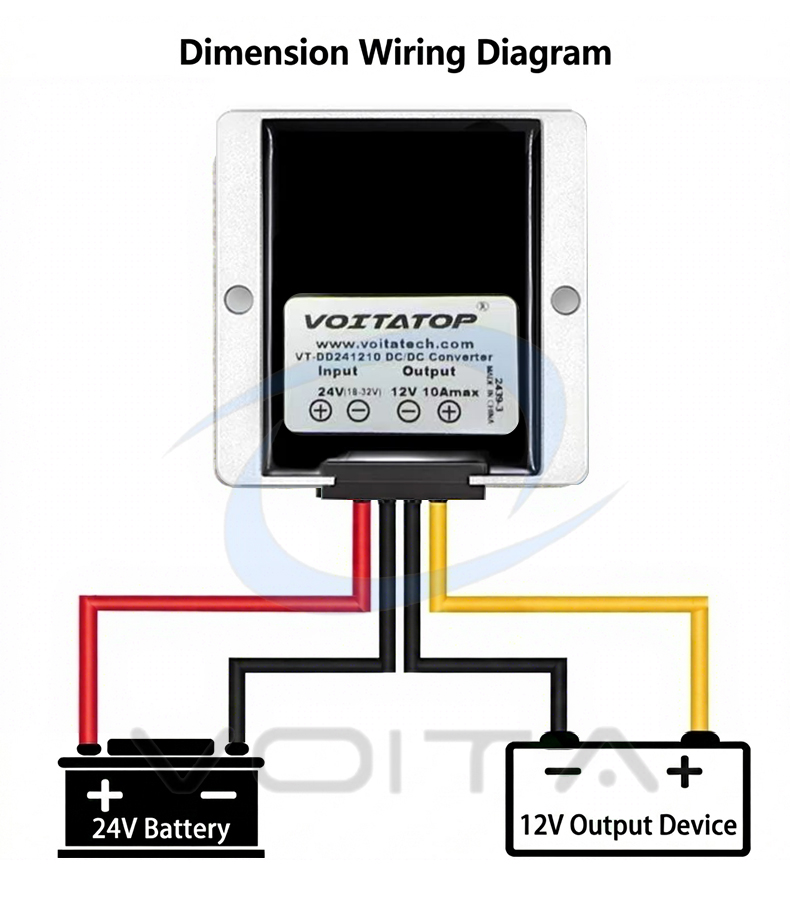 Factory Customize 5V 6V 12V 13.8V 19V 24V 28V 36V48V 60V 72V 80V 84V 90V 100V 120V Step up Step Down DC to DC Converter