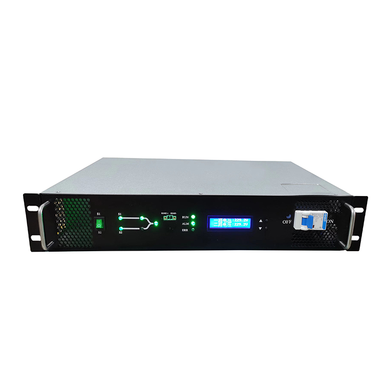 Factory Customization 24000W 100A 220Vac 50Hz with Rs485 Interface 19 Inch Rack Static Transfer Switch for Data Center