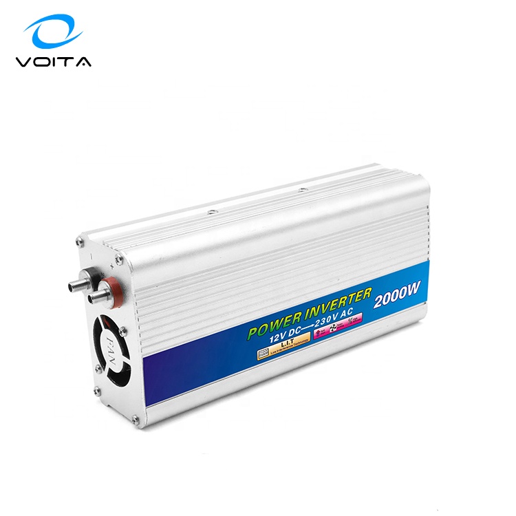 VOITA Brand 12V to 220V DC to AC Converter 500W to 2000W Modified Sine Inverters with NFC