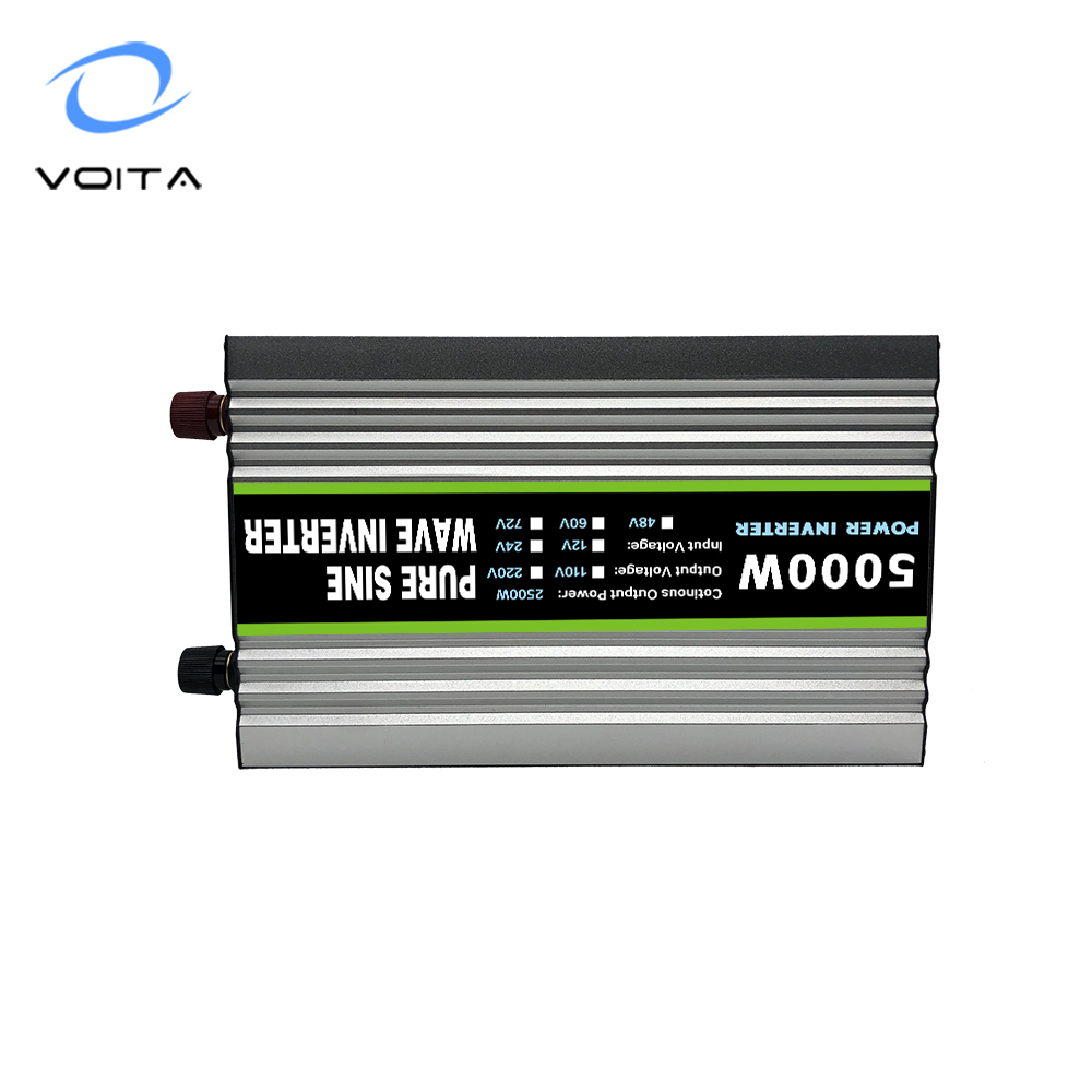 High Quality 12V 24V Inverter Pure Sine Wave 5000w With Over Temperature protection