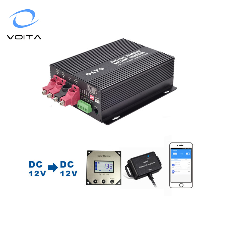 12V B2B DC to DC Solar Charger with MPPT Battery to Battery & Lithium Battery Charger for Lead Acid Solar Panel