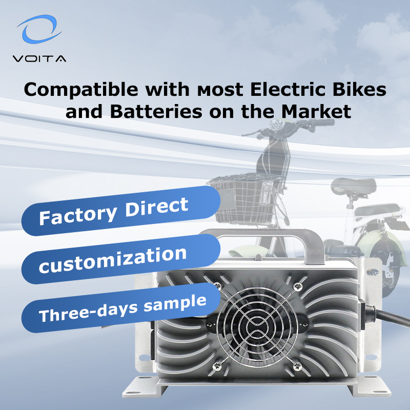 12v 24v 36v 48v 52v 60v 72v Lithium Ion Lifepo4 Battery Charger for Ebike Electric Scooter Electric Forklift