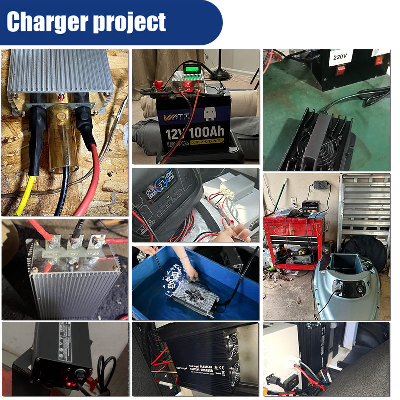 Customizable Dc to Dc Fast Battery Charger 12v Step up 36v for Lithium Battery