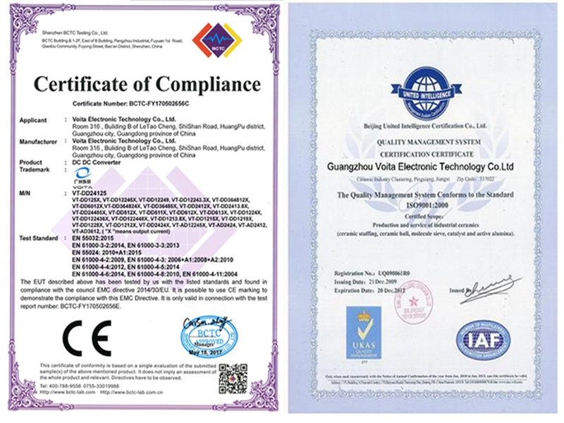 Certification