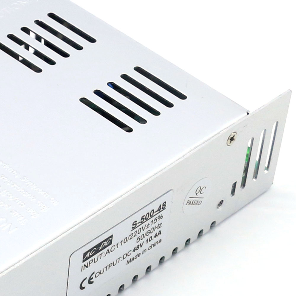 Hot Sale 48V/10A/480W Power Supply AC/DC Switching Power for Audio/Monitoring for Industry-Reclining Power Chair