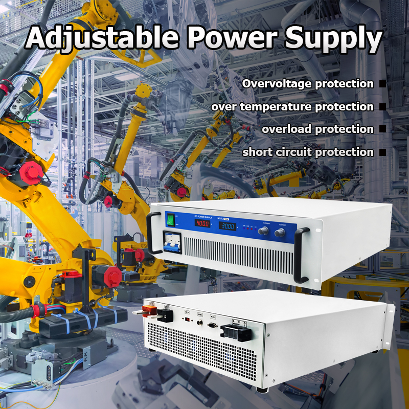 10000W 10kw 12.5V 800A/20V 500A/25V 400A/50V 200A/100V 100A/200V 50A  High Power Dc Power Supply