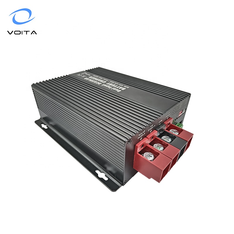 VOITA BS126045 Portable Solar & Battery to Battery Charger 12V 60A DC 45A MPPT 2700W Output Lead Acid LiFePO4 Batteries