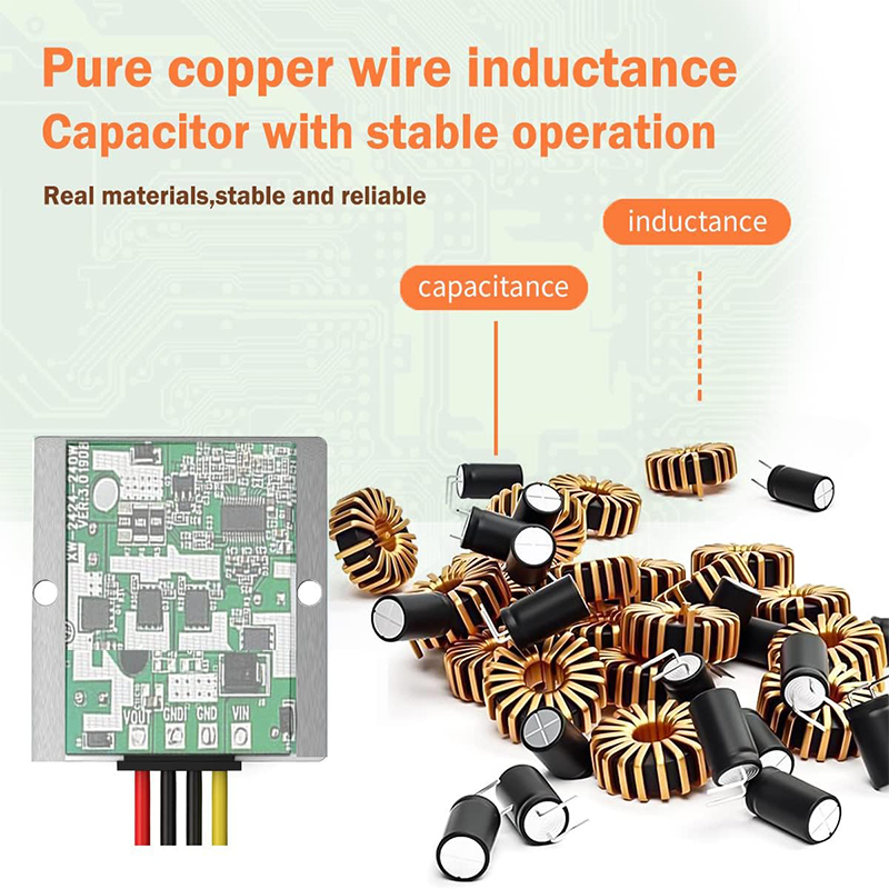 High Transfer Efficiency Voltage Regulator boost Converter Dc 12v to Dc 24v Step up Convertors