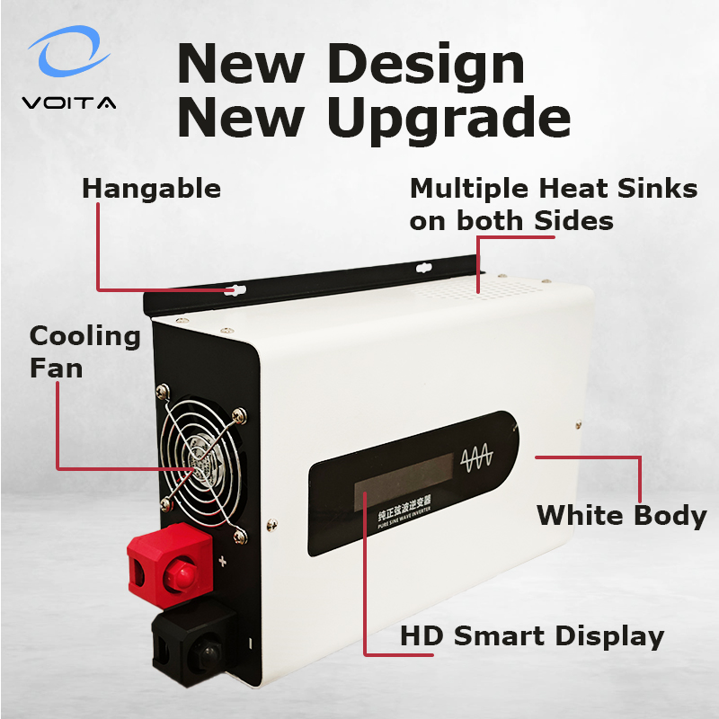Pure Sine Wave Inverter 12V 24V 48V to 110V 220V 300w 500w 2000w 3000w Multiple Voltage Power Converters Dc to Ac Power Inverter
