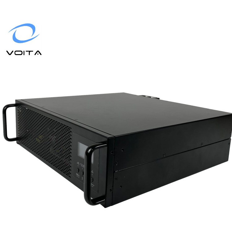 Support Charging Online Ups 48v to 220v 1-6kw Dc Pure Sine Wave Output Ups Rack Mount