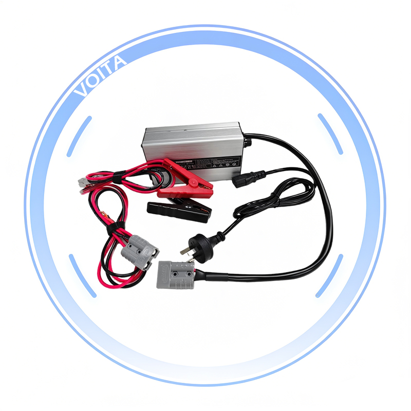 VOITATOP VT-QD180A 300W DC 24V 6A EV Charger High Efficiency Adapter for LED Lighting Desktop with UK Plug Aluminium