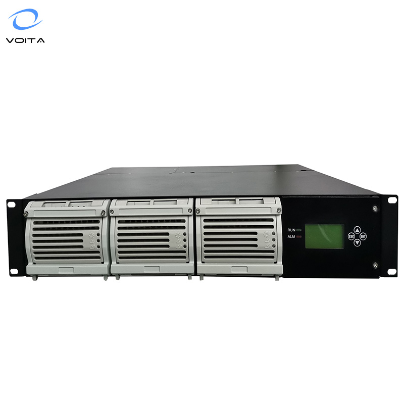 19'' Rack Mount Dc Power Supply 24v 3000w Rectifier 60a 120a 180a Rectifier Systems