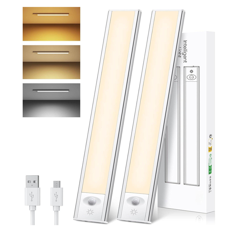 Spot Goods Home Wireless Rechargeable Led Motion Sensor Lighting Under Bar Wardrobe Closet Cabinet Lights Lamp Ceiling Lamp