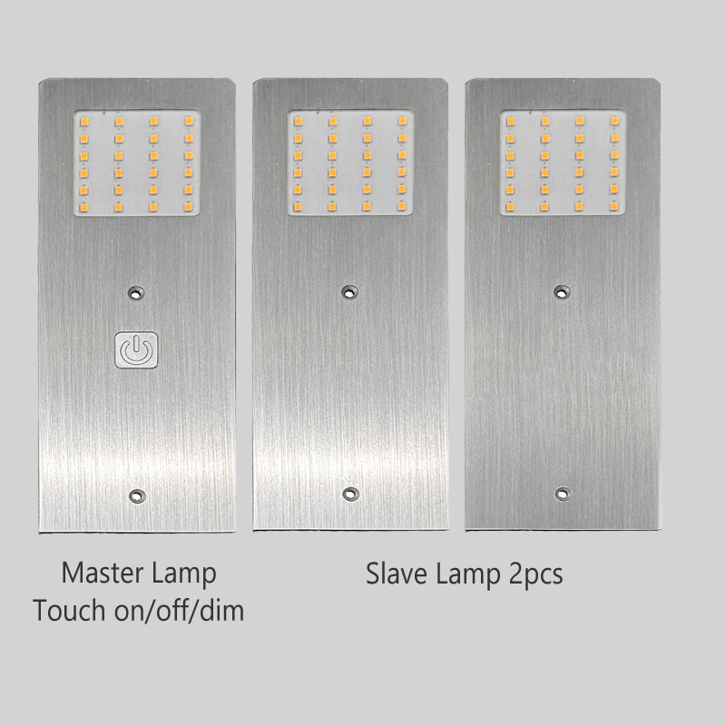 Cabinet 24V LED Spot Light Brushed 3000K Warm White Plastic Shade Cabinet 3-Year Warranty High Efficient Energy Class D Ra>90