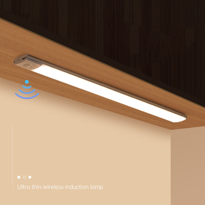 Spot Goods Home Wireless Rechargeable Led Motion Sensor Lighting Under Bar Wardrobe Closet Cabinet Lights Lamp Ceiling Lamp