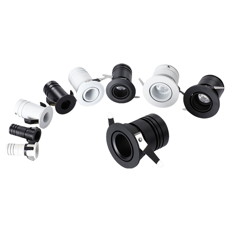 Hot Sale Modern Style 3W &amp; 5W Mini LED Spot Light Recessed Cabinet Lighting For Hotel Indoors