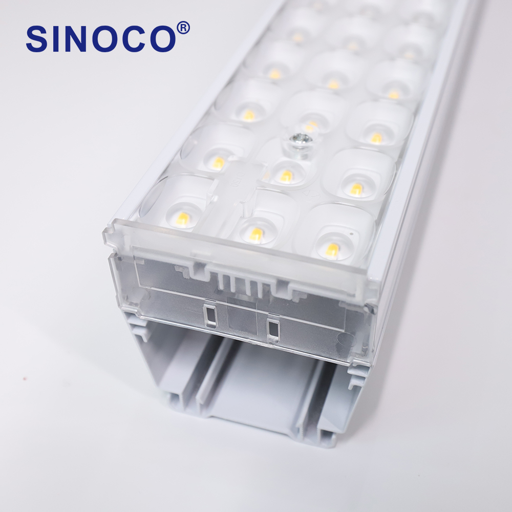 EU DE Warehouse Fast Delivery 3 Days 60mm 1200mm 1500mm Linkable Linear LED Track Lights Black/White 5-Year Warranty DALI/1-10V