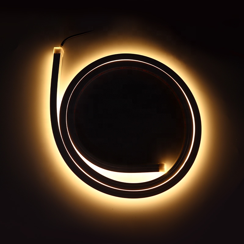 DC24V Top Bend LED Neon Light 1616 Copper Lamp Body IP20 Rating