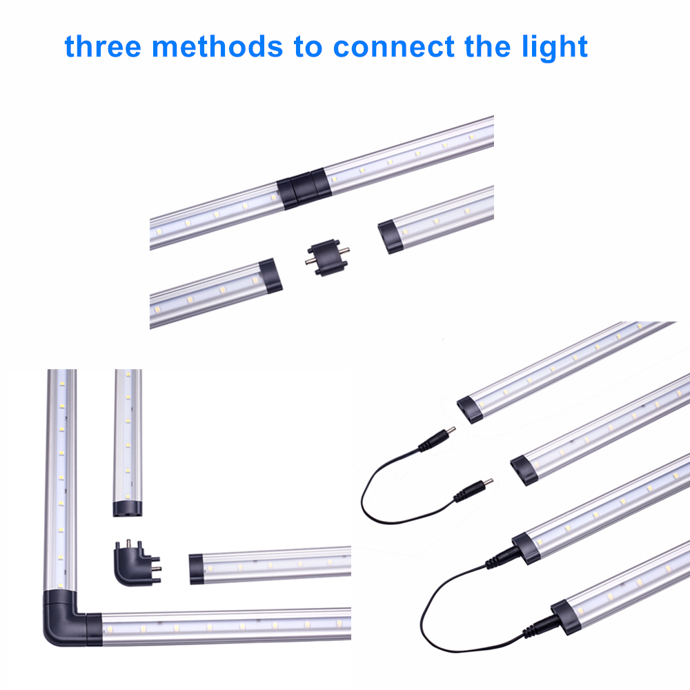 Led Strip Motion Under Sensor Dimmable Counter Lamp Kitchen Closet Shelf LED-adherable Cabinet Light