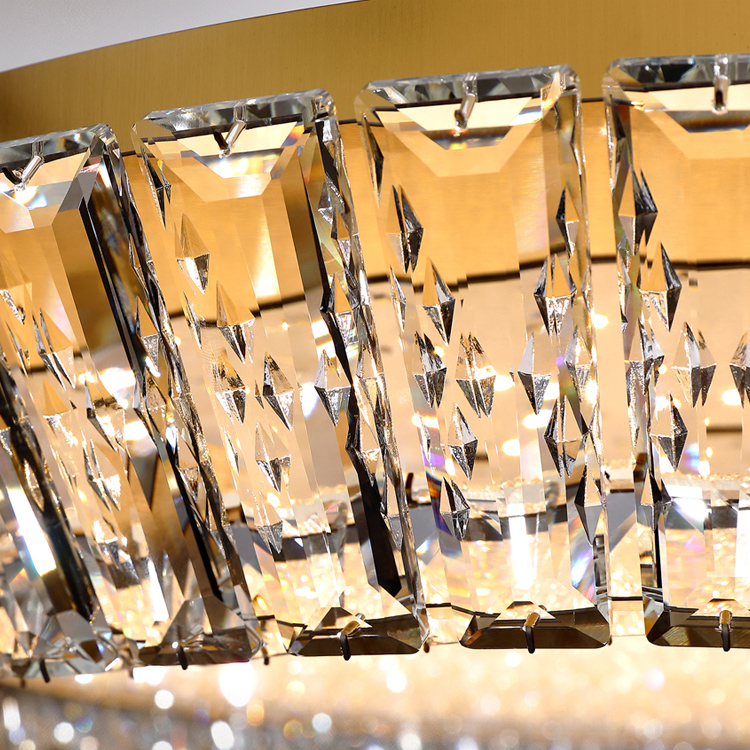 Popular Led Ceiling Modern Gold Luxury Crystal Chandelier Pendant Lights Luxury Crystal Chandelier Light