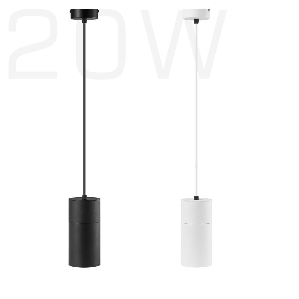 20W Modern Design COB LED Pendant Hanging Light Round Square Surface Mounted Downlight with IP44 Rating