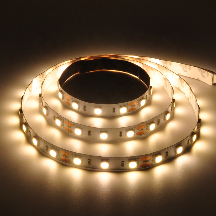 5m 300leds 12V 24V 60leds Per Meter 14.4W/m 2700K 3000K Warm White 4000K 6000K Cool White Smd 5050 Led Strip Light