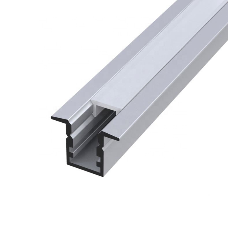 For Kitchen Cabinet Ceiling Light Strip Alu Perfiles U Shape Heatsink Housing Channel Extrusion Recessed Aluminum Led Profile